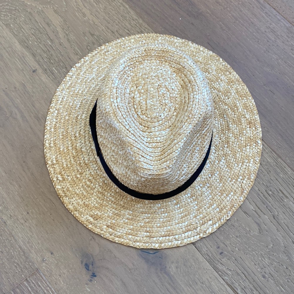 Lack Of Color Straw Rim Fedora